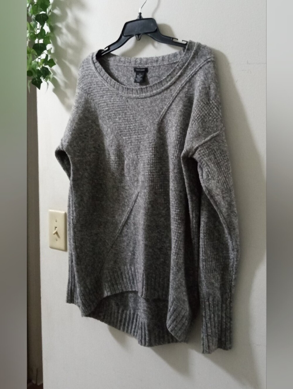 Calvin Klein Jeans Heather Gray Crewneck Sweater